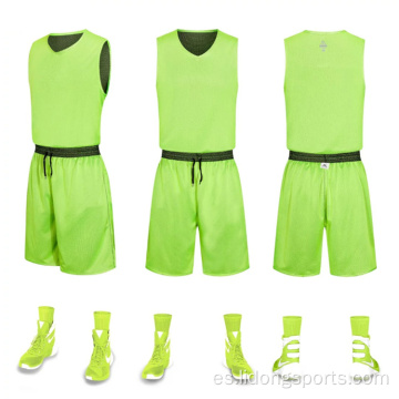 Nuevo uniforme de baloncesto reversible al por mayor